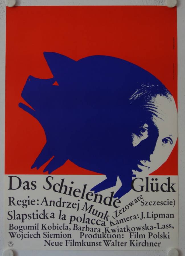 Das schielende Glück originales deutsches Filmplakat